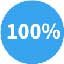 100% On Time