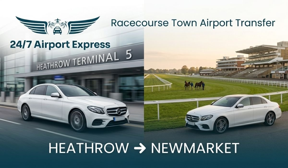 Heathrow to New market Taxi: Racecourse Town Airport Transfer