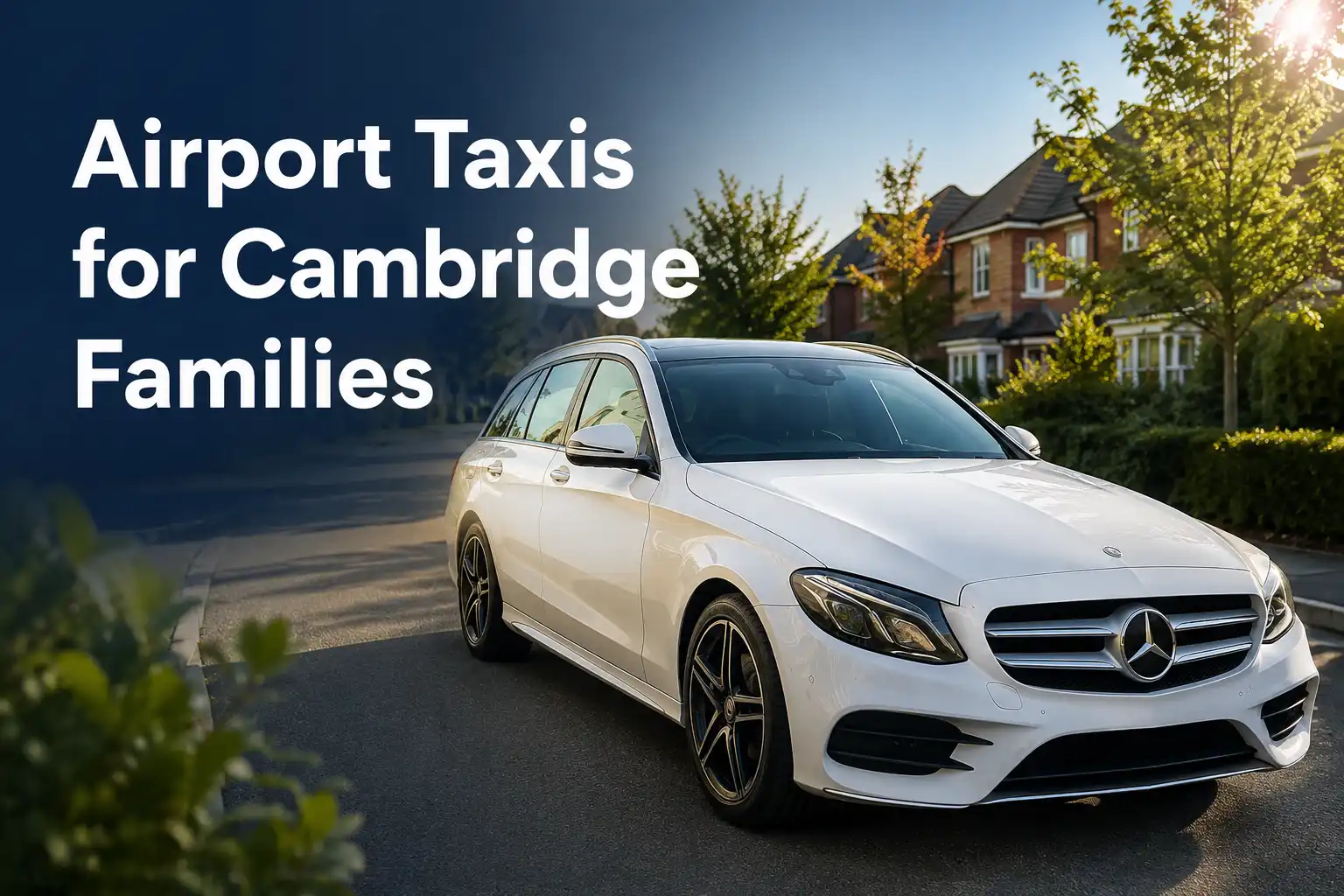 Why Cambridge Families Pre-Book Airport Taxis Instead of Driving