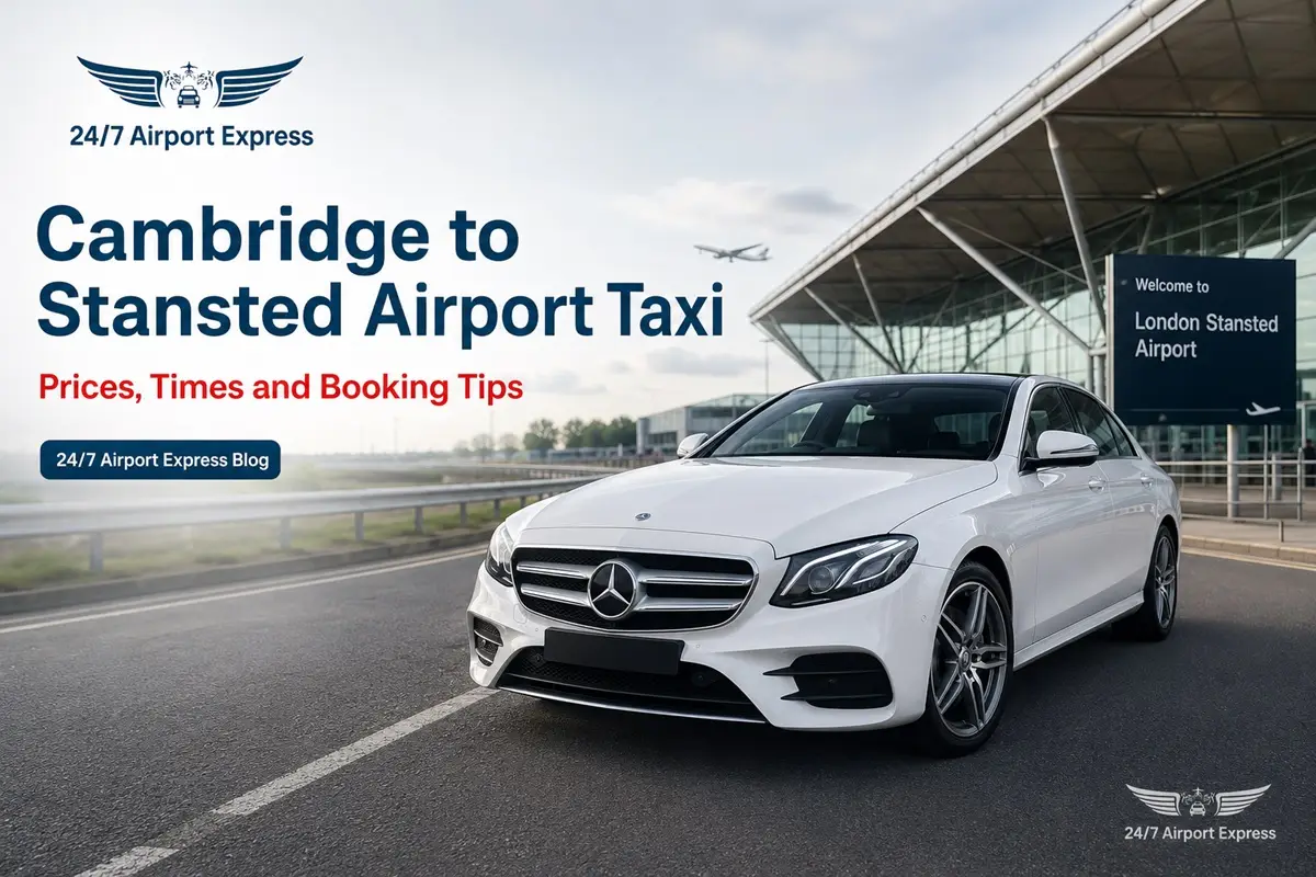 Cambridge to Stansted Airport Taxi: Prices, Times and Booking Tips
