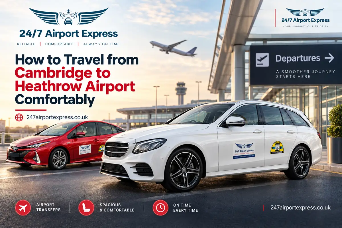 How to Travel from Cambridge to Heathrow Airport Comfortably