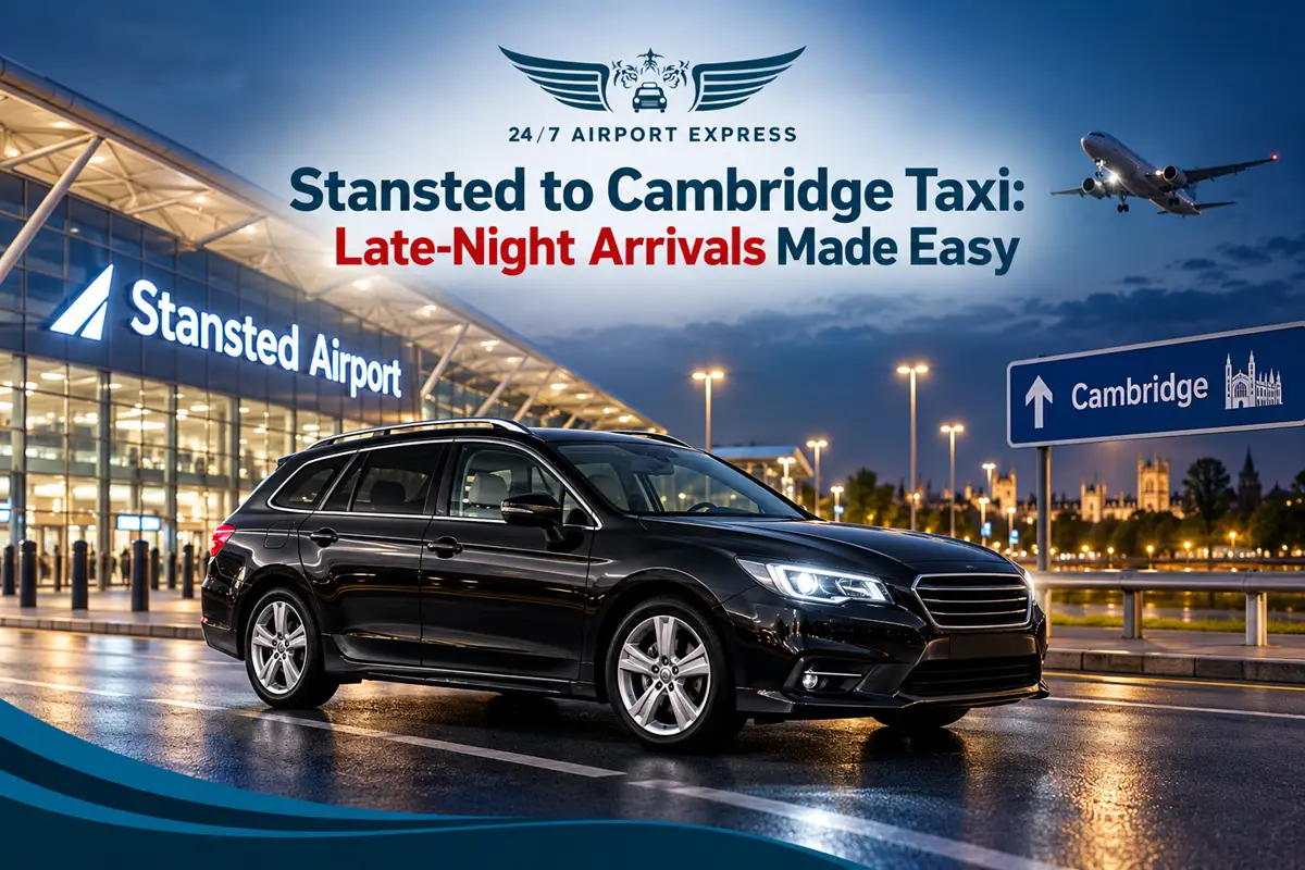 Stansted to Cambridge Taxi: Late-Night Arrivals Made Easy